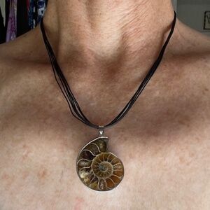 Ammolite Earring/Pendant Set